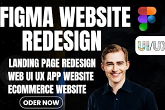figma website redesign ui ux redesign landing page  web ui ux app website mockup