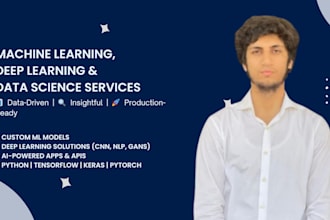 build powerful machine learning and deep learning solutions for you in python