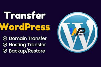 transfer your wordpress site to a new hosting or domain