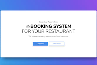 create a custom appointment booking website for your business