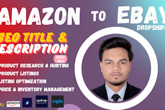 manage your amazon, walmart, or ebay dropshipping  store a to z
