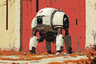 paint warhammer themed illustration
