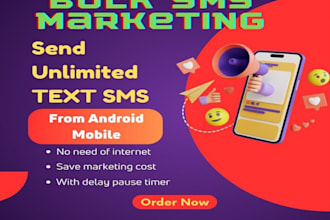 do mass dms, bulk sms, spam sms, sms marketing, sms automation, bulk email