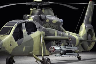 mold 3d aircraft design,fighter jet, chopper modeling,3d spaceship in solidworks
