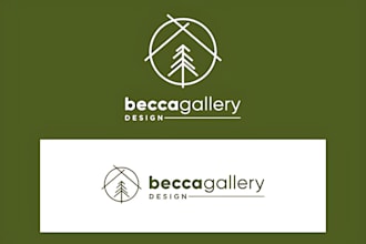 create premium minimalist line art business logo design