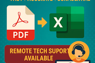 teach digital skills, manage data, and convert PDF to excel