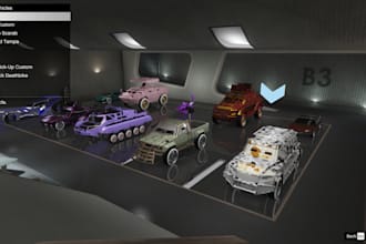 spawn 20 modded cars in your gta garages