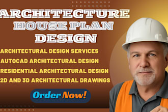 draw and stamp 2d floor blueprints for permit in USA by a licensed architect