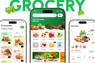 develop on demand grocery app, food app, delivery app