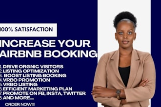 boost airbnb booking, airbnb marketing, vrbo, airbnb promotion, airbnb listing