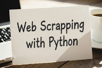 do web scraping with python