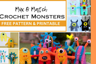 create plushie crochet pattern, amigurumi crochet pattern