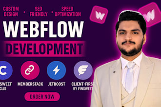 be webflow developer for luxury 3d site, figma, redesign