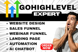 do gohighlevel sales funnel, website, landing page, automation, ghl ai chatbot