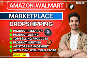 be your amazon dropshipping, walmart arbitrage expert VA and store management