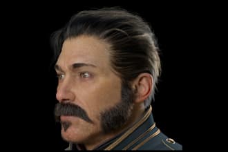3d realistic metahuman character for unreal engine character design