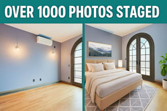 virtually stage your real estate photos in any style