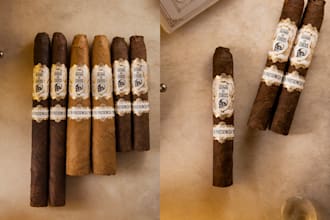 do cigar label, cigar logo, cigar band and cigar box design