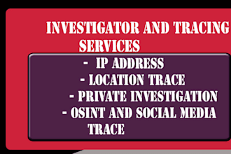 track location ,ip track, ip address , find ip and person trace , ip trace,osint