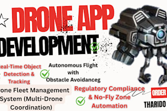 develop drone delivery navigation and ai drone detection apps drone app