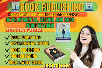 do book layout design kindle ebook formatting book publishing developmental edit