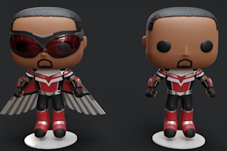 sculpt 3d funko pop,christmas santal toy,mary statues,zbrush sculptor,3d stl fil