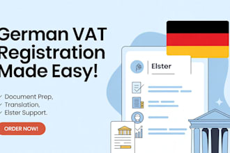 assist german vat registration compliance, expert document prep and translation