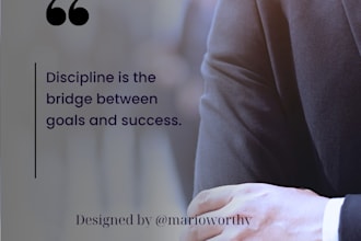 design 10 motivational quote posts for instagram or social media