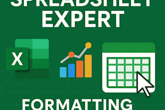 create, format, and edit any excel spreadsheet professionally