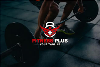 design modern sports, gym and physical fitness logo