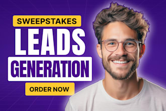 generate first hits exclusive sweepstakes leads insurance leads business leads