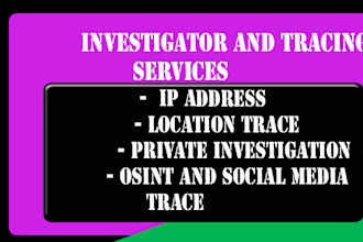 track location ,ip track, ip address , find ip and person trace , ip trace,osint