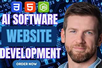 develop custom ai software, saas apps, chatgpt bots, mobile and web apps