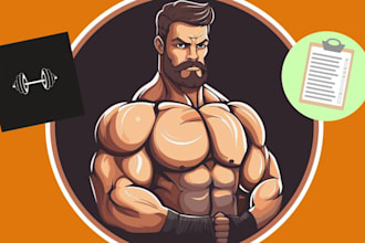 create a gym or home workout program for beginner