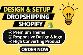 redesign design shopify store shopify dropshipping store shopify website