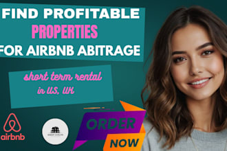 find airbnb arbitrage and short term rental properties in the usa, uk, ca