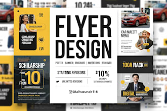 be your expert in canva flyer design and brochure design