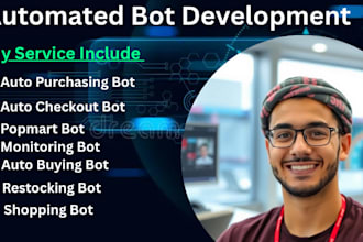 build auto purchase bot, buying bot, monitor bot, popmart bot, scalping bot