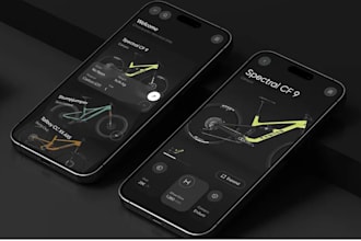 build bike dealership app, bike auction app, gps app, bike rental app