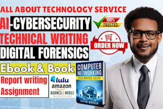 write cybersecurity ebook, technical writing, ai, cloud computing, ghostwriter