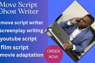 be your movie script writer screenplay short film TV series