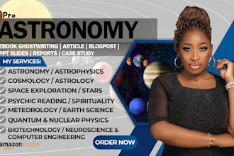 write astronomy ebook spirituality astrology astrophysics articles space science