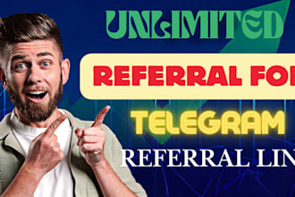 setup telegram ads campaign add telegram referral link promotion, mini game app