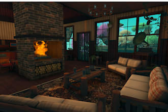build stunning vrchat world 3d environment virtual reality world metaverse world