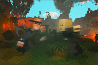 create custom minecraft 3d renders for your thumbnails or projects