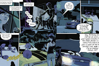 illustrate comic book, comic page, webtoon, nsfw comic, and graphic novel