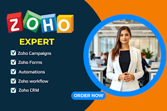 customize zoho CRM, zoho one, zoho forms, zoho campaigns