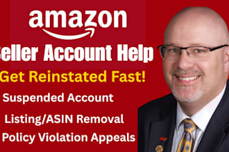 write amazon suspension appeal, poa, reinstate account, asin or listing