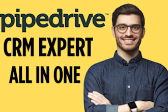 get pipedrive CRM, automation, integration, pipedrive expert