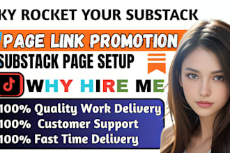 do organic substack promotion, substack page link promotion to active audience